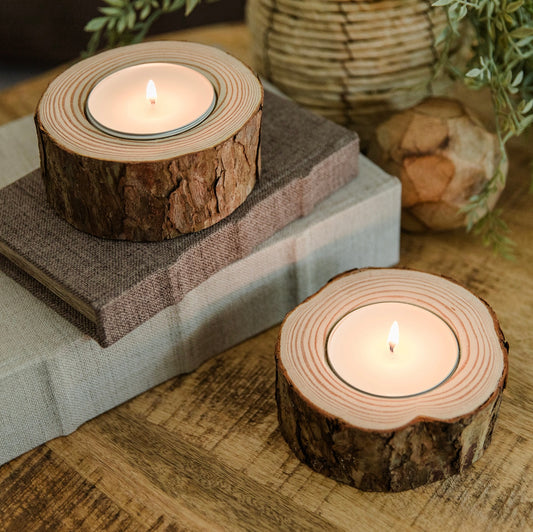 The Rustic Refillable Candle Holder - All Sizes